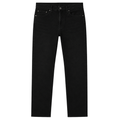 Premium Straight Fit Black Denim Jeans | Jhil Sttean