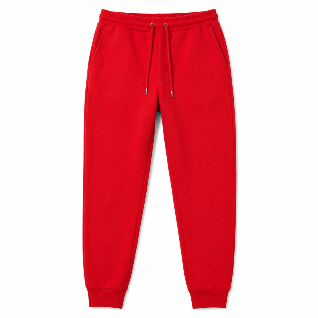 Premium Red Jogger Sweatpants | Jhil Sttean